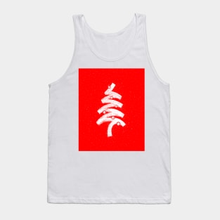 Christmas tree Red Tank Top